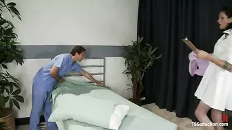 Morgan Bailey Turn A Guy Out After A Massage!