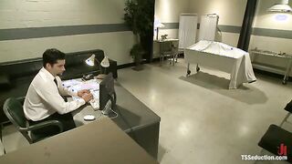 Morgan Bailey Fucking A Guy On A Casting Couch!