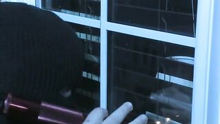 Sexxxy Jade Breaks Into This Guys Asshole!