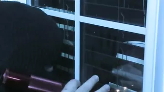 Sexxxy Jade Breaks Into This Guys Asshole!