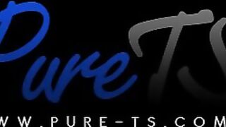 TS Foxxy Drops All That Ass Onto Christian's XXX Face!