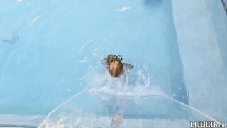 Kallie Taylor Drops Her Little Wet Bikini And Fucks!