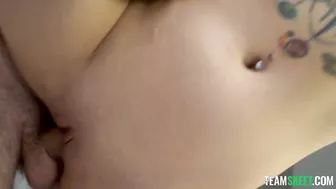 Anna Claire Clouds Getting Fucked While Standing Up!