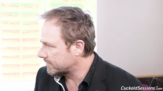 Aria Banks Interracial Cuckold Sessions Threesome!