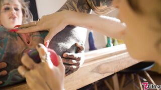 Anus Katzz And Eden Ivy In "Prague Table Gape Squirt" Video!