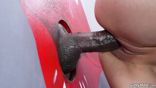 Cherie Deville Drops Her Panties To Fuck A BBC At A Glory Hole!