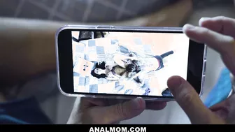 Anal Mom Has Canela Skin Ass Taking A Load!