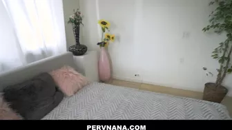 Perv Nana With Leilani Lei!