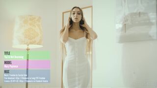 Fitting Room Has Mary Popiense In A Pantie Trailer!