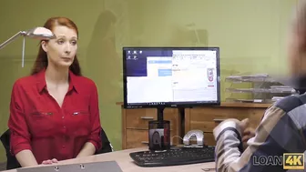 Isabella Uses Her Pussy To Get A Loan!