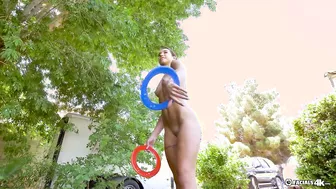 Austin Pierce, Danny Steele Give Violet Moore A Facial!