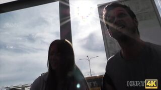 Hunter Gets Another Babe To Do The Nasty In Front Of Her Boyfriend!