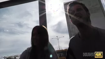 Hunter Gets Another Babe To Do The Nasty In Front Of Her Boyfriend!