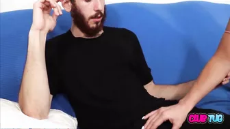 Bree Brooks Strokes His Cock Until He Cums!