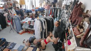 Lexi Luna, Mandy Waters, Roxie Sinner, Ameena Greene And Johnny Love In "The Big -blow Out Fuckfest"!