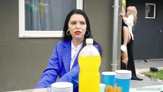 Little Angel And Leo Gaffer In "College Graduanal"!