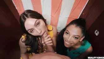 Sisi Rose, Eden West And Johnny Love In "Threesome With Retail Thotties"!