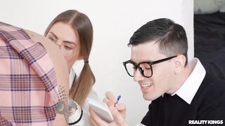 Mia Blow, Alexxa Vice And Jordi El Nino Polla In "Anal Obsessed Nerds"!