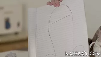 Mariska X Has The Teacher Joining Her Students For A Threesome!