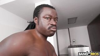 Zlata Shine Takes A Hard BBC Ass Fucking!