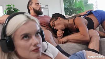 Kira Noir And James Angel In "Gamer Girl Controls The Cock!