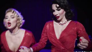 TS Ariel Demure Teasing Kenzie Anne With The D!