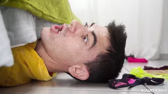 Julia De Lucia And Jordi El Nino Polla In "The Panty Raid"!