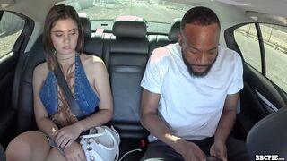Ellie Nova Goes For A Ride With A Big Black Cock!