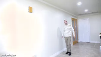 Aria Valencia In White Lingerie Masturbating And Fucking Brock Cooper!