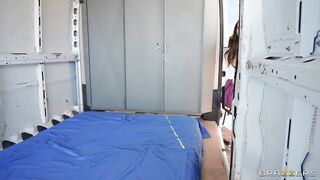 Rocky Emerson And Kaiia Eve Getting Very Kinky In The Back Of A Van!