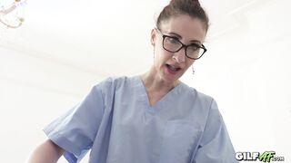 Scarlet Louise In A GILF Nurse That Will Make Your Penis Feel Better!