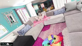 Coco Lovelock Dancing In The Back Yard Before Heading Indoors To Fuck Jayden Marcos!