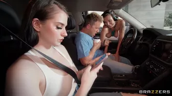 Kenzie Love And Van Wylde In "Drive Thru Cum Through"!