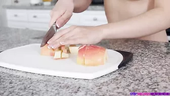 Daphne Dare Is Trying To Eat And Study But He Has Other ideas!