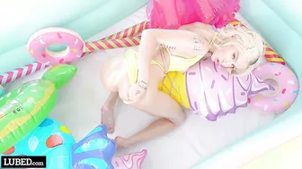 Emma Rosie Tiny, Tiny Body Is Riding On Brock Cooper's Big Cock!