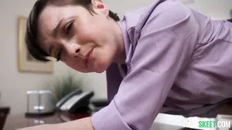 Exxxtra Small Has Jade Valentine Bent Over A Desk For Office Fucking!