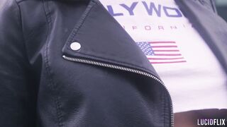 Ella Reese Out In The City Showing Off Before Giving Up The Pussy!