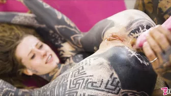 Ceci Milky So Covered In Tats Getting Fucked!