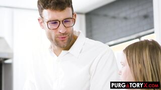 Coco Lovelock Is On Her Knees Sucking On Alex Legend!