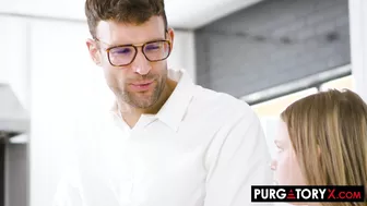 Coco Lovelock Is On Her Knees Sucking On Alex Legend!