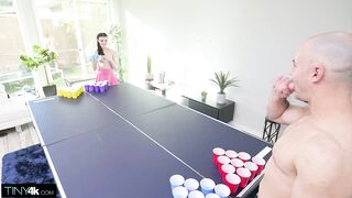 Julia James Is In A Pink Mini Skirt With No Panties On Teasing Brock Cooper!