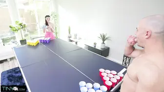 Julia James Is In A Pink Mini Skirt With No Panties On Teasing Brock Cooper!