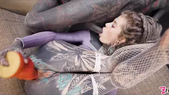 Anuskatzz Ass Fucked By Dildos And Lily Lu's Cock!