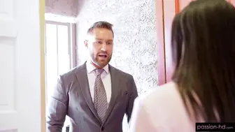 Gal Ritchie Is Dressed For Success But Ends Up Having Sex!