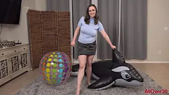 Jay Taylor, 33 And Masturbating With Inflatables!