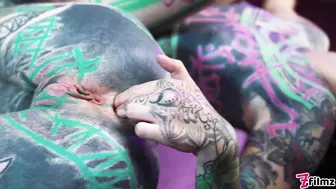 Anuskatzz, Lily Lu, Nikolaz Zpageti Crazy Group Sex Scene!