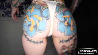 Loveless Brings Her Phat Tatted Booty Over For Sex!