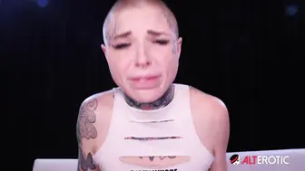 Titi Ramone Shaved Head And Tat's Sucking And Fucking!