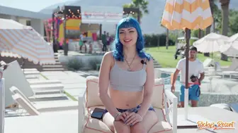 Jewelz Blu Visits Ricky's Resort!