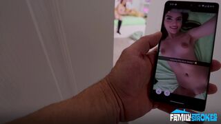 Julia James Dad Crush Comes To Visit!